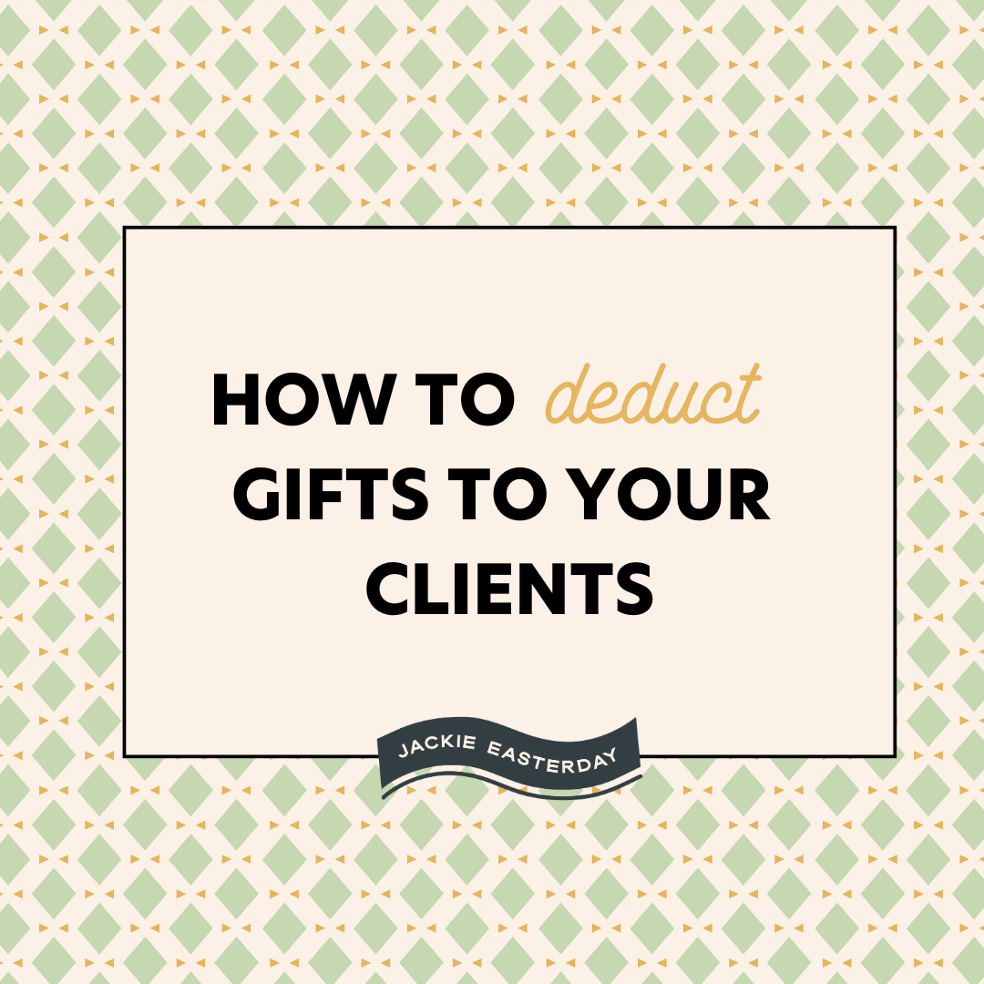 Gift Deductions for Client Gifts